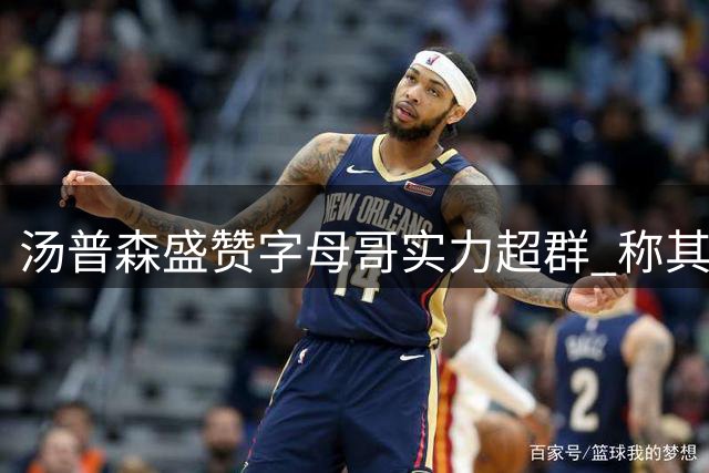 汤普森盛赞字母哥实力超群 称其为选择热火关键因素